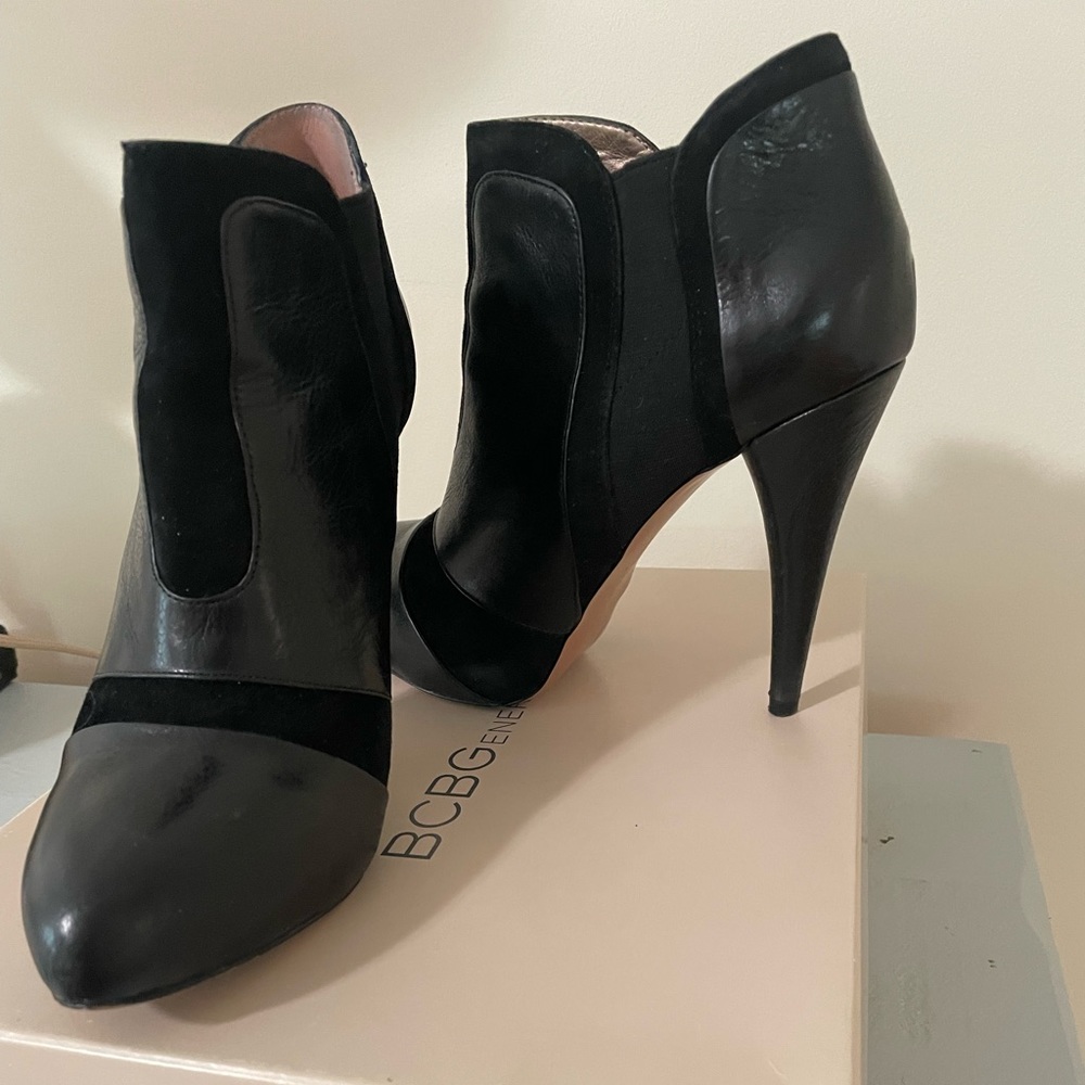 Black booties